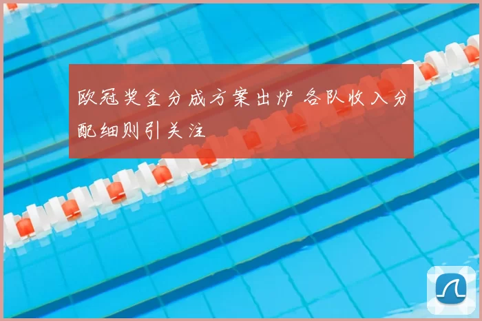 欧冠奖金分成方案出炉 各队收入分配细则引关注