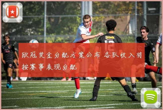 欧冠奖金分配方案公布 各队收入将按赛事表现分配